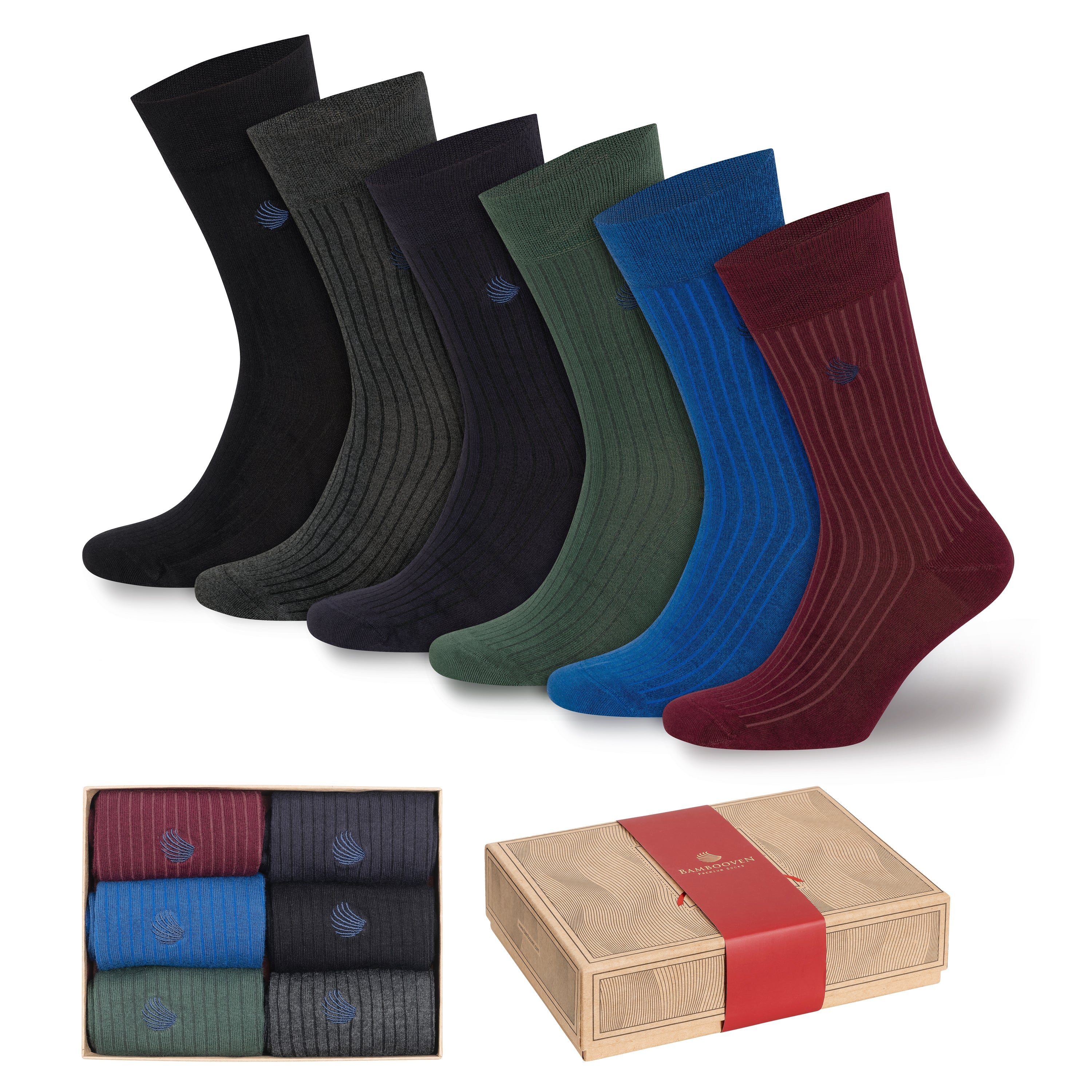 Men’s Bamboo Dress & Trouser Socks 419 | 6-Pack