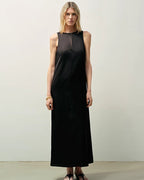 Fireladyfur Women's Acetate Wool A-Line Dress ‘Corridor Stride’