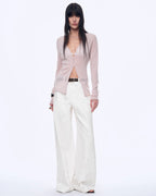 ‘Long Island Vacation’ Wool Blend Knitted Cardigan