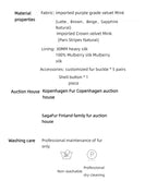 Vintage Clock Velvet Mink Fur Coat