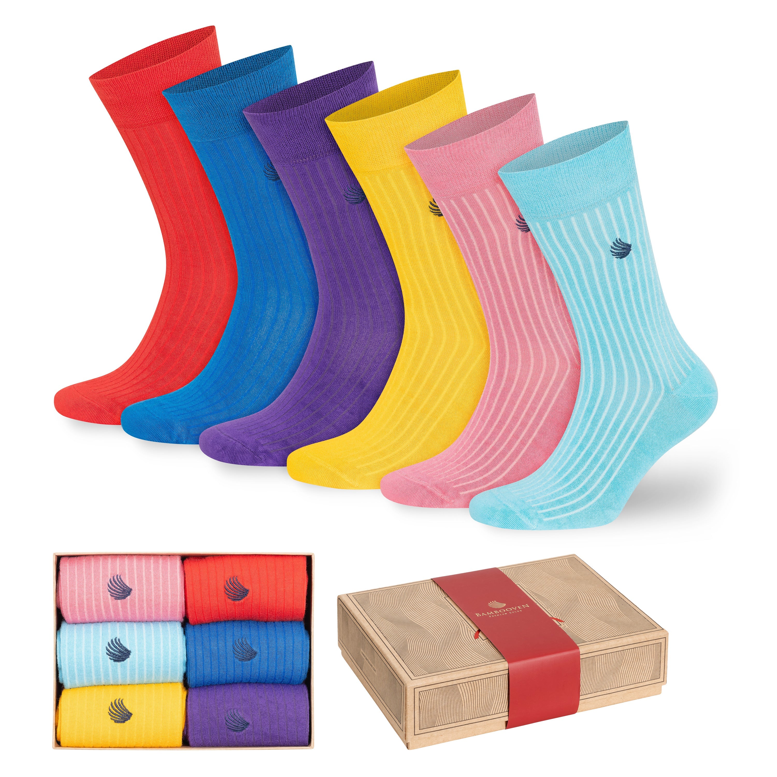 Men’s Bamboo Dress & Trouser Socks 420 | 6-Pack