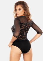 EGI Exclusive Collections Black Lace Bodysuit