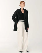 Skin-Friendly Washed Drape Versatile Wide-Leg Jeans