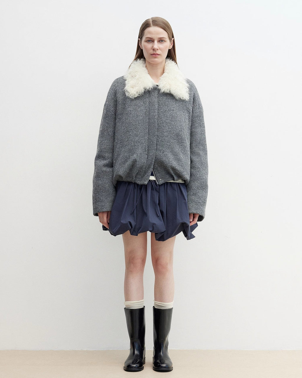 Fireladyfur Women's Parka with Tuscan Fur Collar & Removable Lining ‘Johnny’