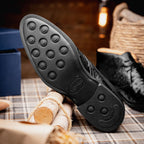 Marco Ostrich Quill Chukka Boot | Black