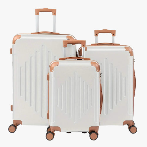 3-Piece Hard Shell Luggage Set with TSA Lock