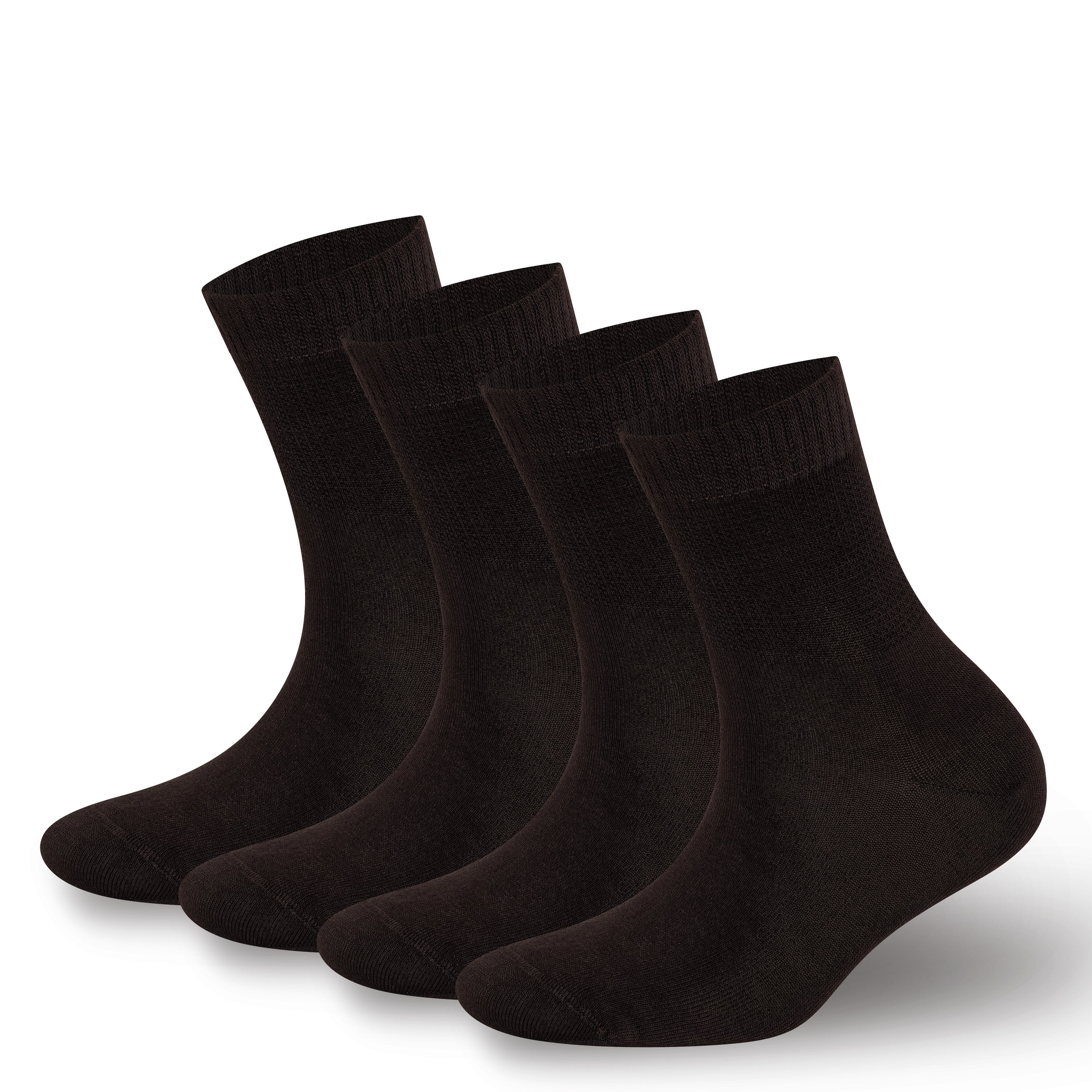 Bamboo Diabetic Ankle Socks 4-Pack