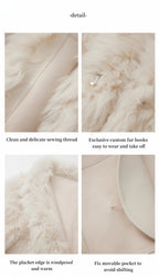 Fireladyfur Tuscan Sheepskin Coat ‘Morning Mist Fairy’