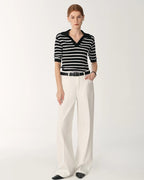 Skin-Friendly Washed Drape Versatile Wide-Leg Jeans