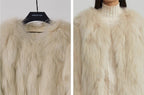 Fireladyfur Women's Fur Coat | Genuine Finnish Fox Fur | ‘Reed Flower’