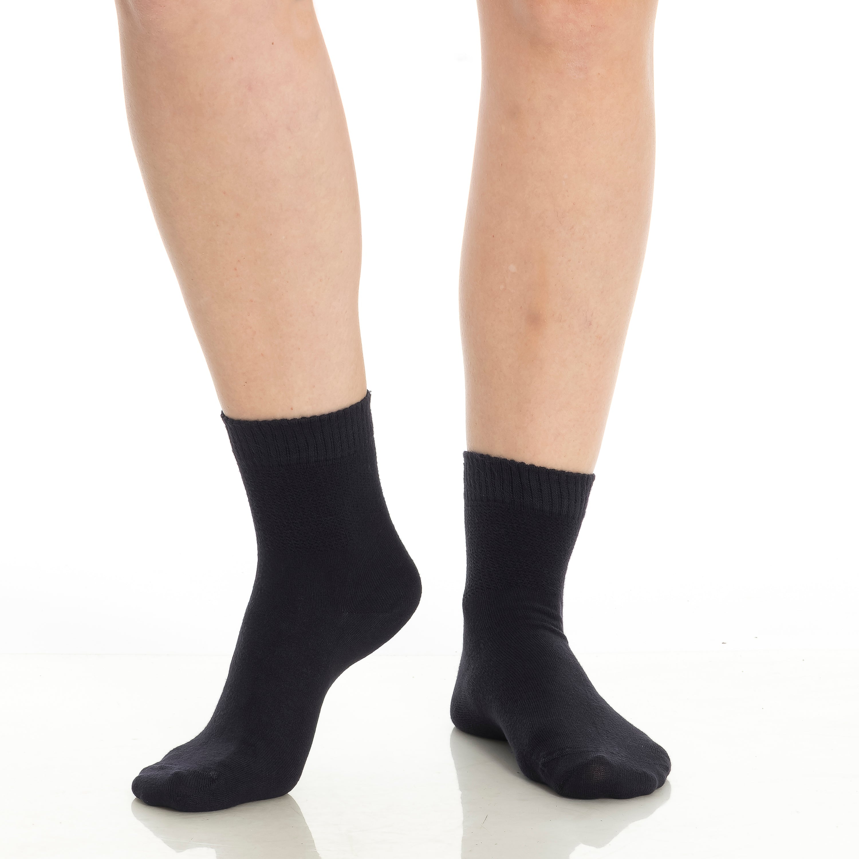 Bamboo Diabetic Ankle Socks 4-Pack