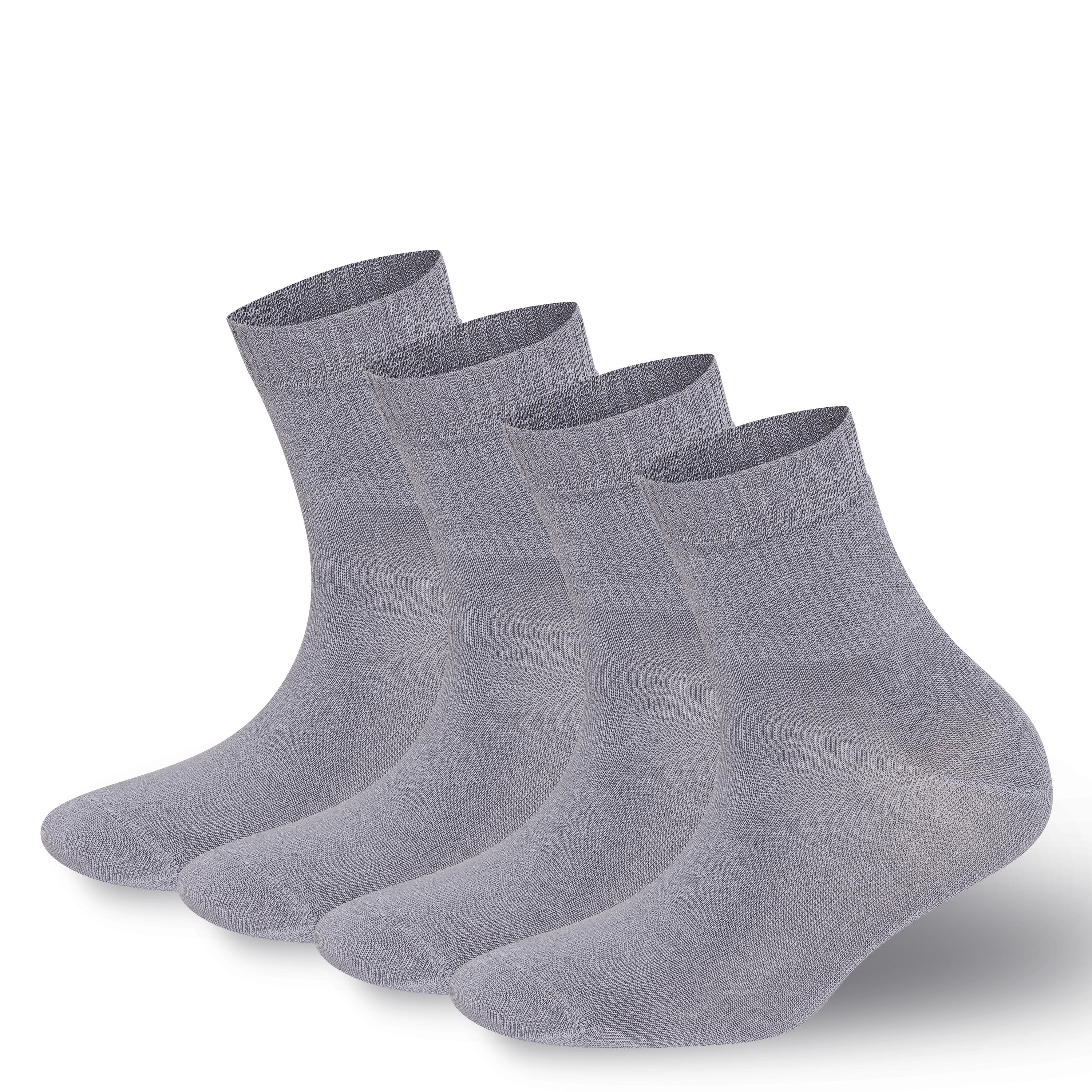 Bamboo Diabetic Ankle Socks 4-Pack