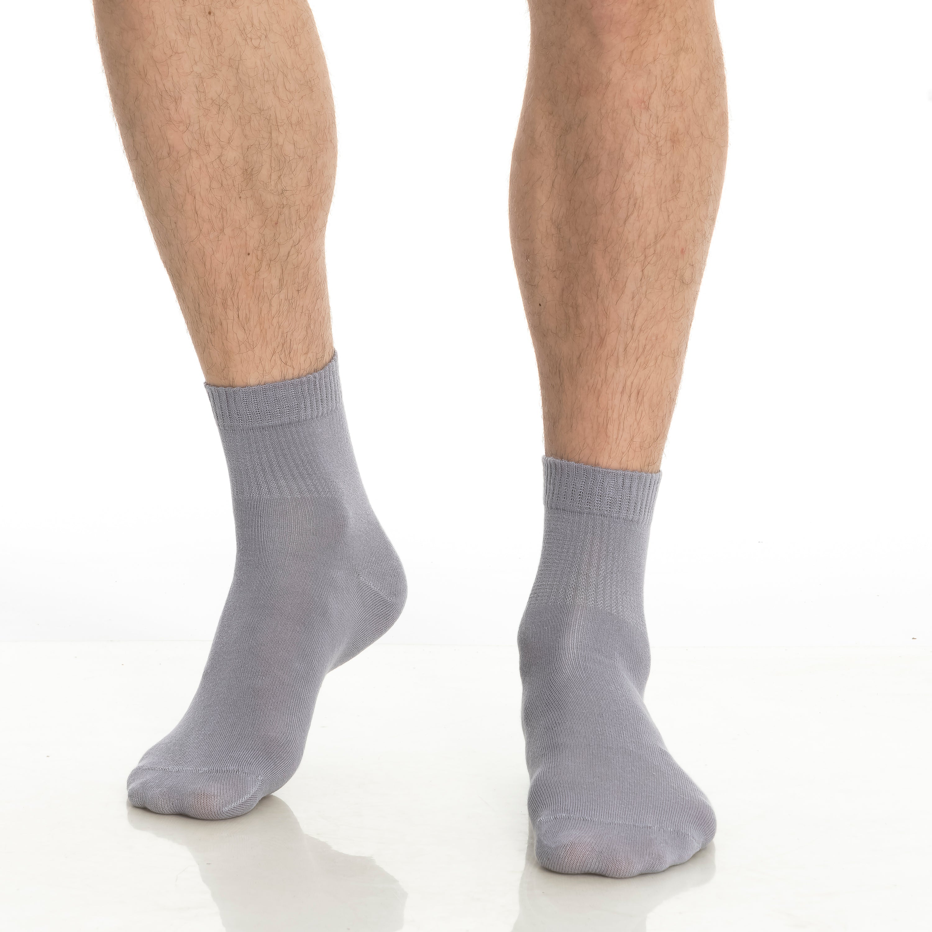 Bamboo Diabetic Ankle Socks 4-Pack
