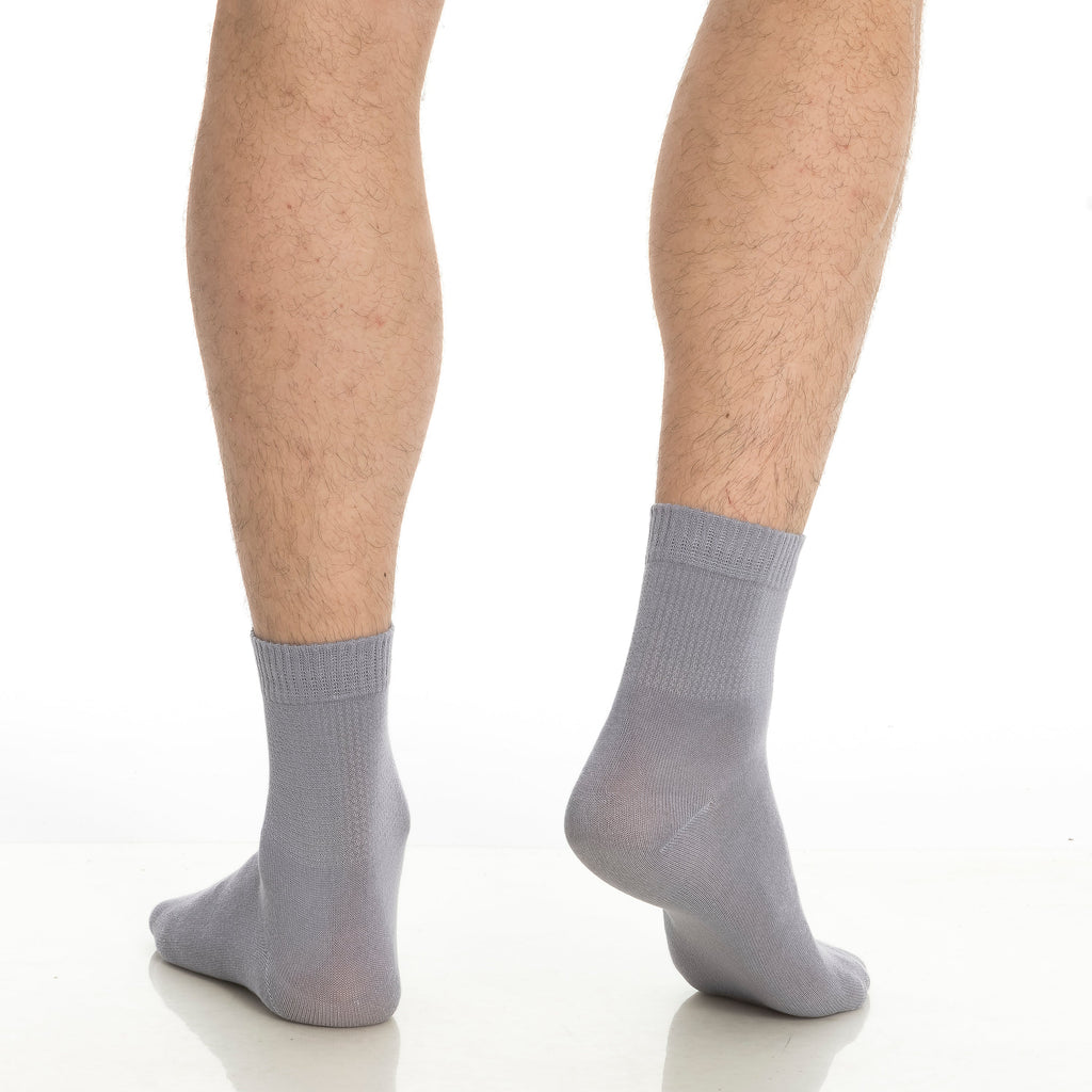 Bamboo Diabetic Ankle Socks 4-Pack