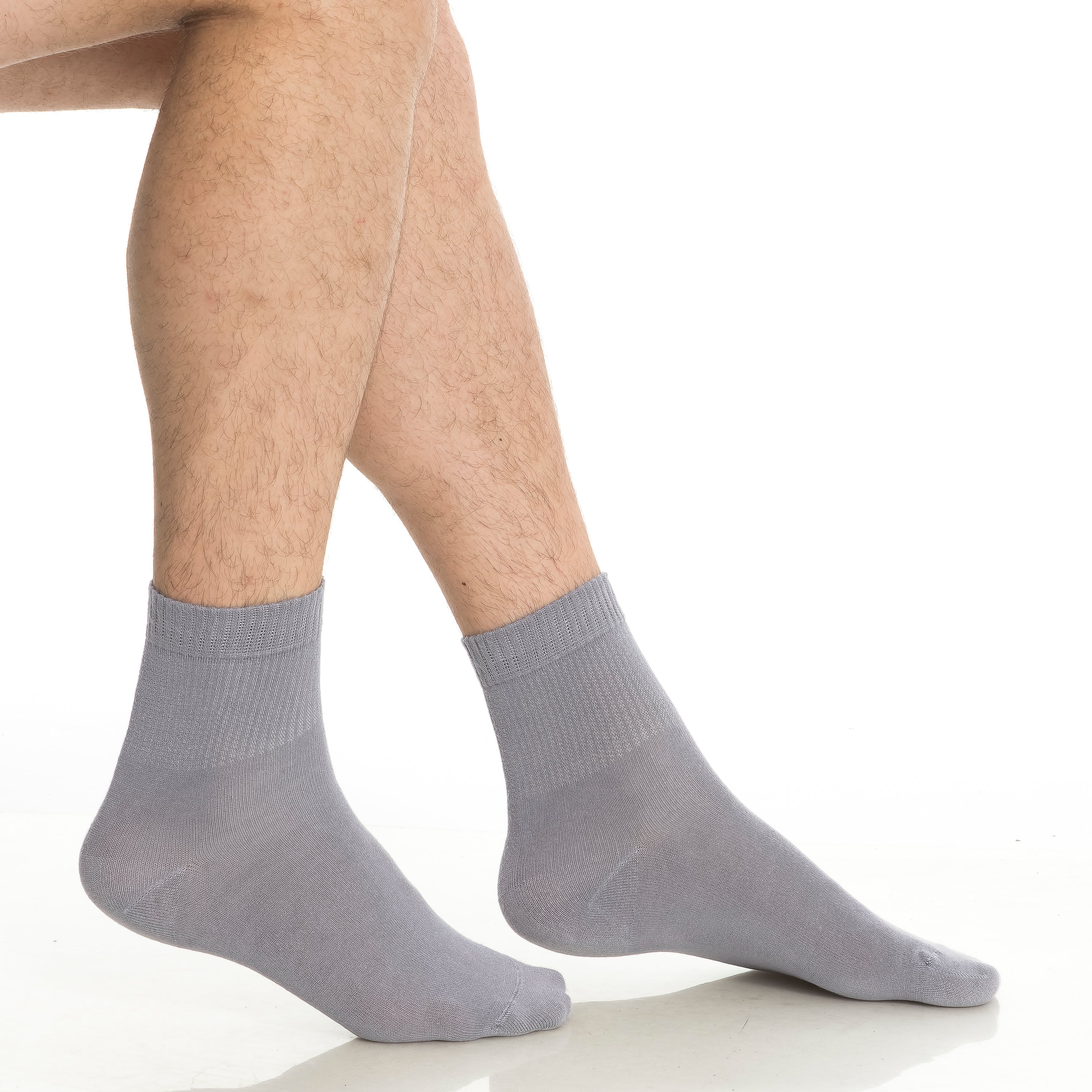 Bamboo Diabetic Ankle Socks 4-Pack