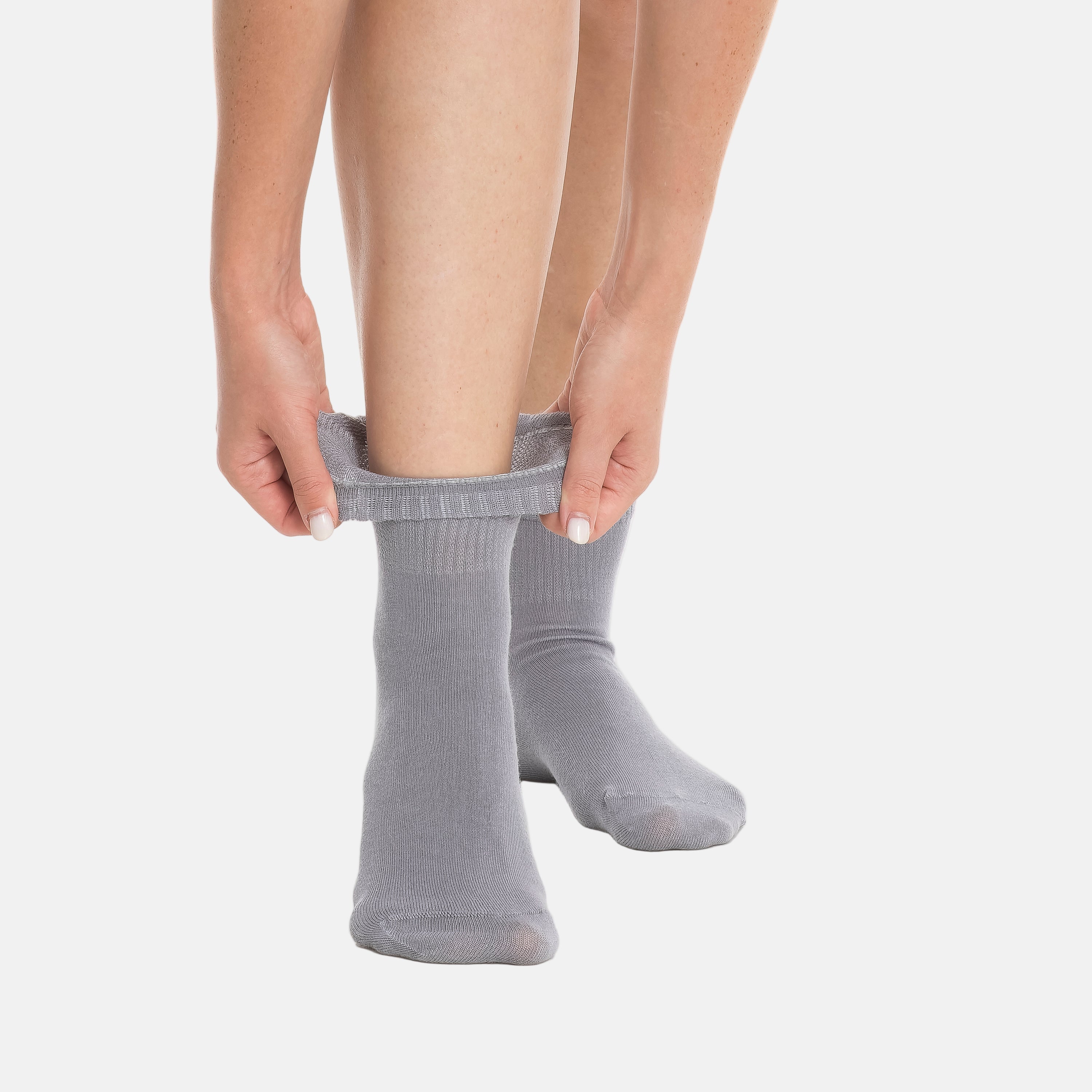 Bamboo Diabetic Ankle Socks 4-Pack