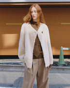 'Urban Home' Merino Wool Sheepskin Fur Women's Jacket