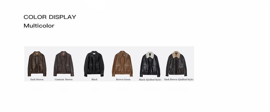 Fireladyfur Women's Vintage Brown Aviator Style Leather Jacket 'South City Old Lane'