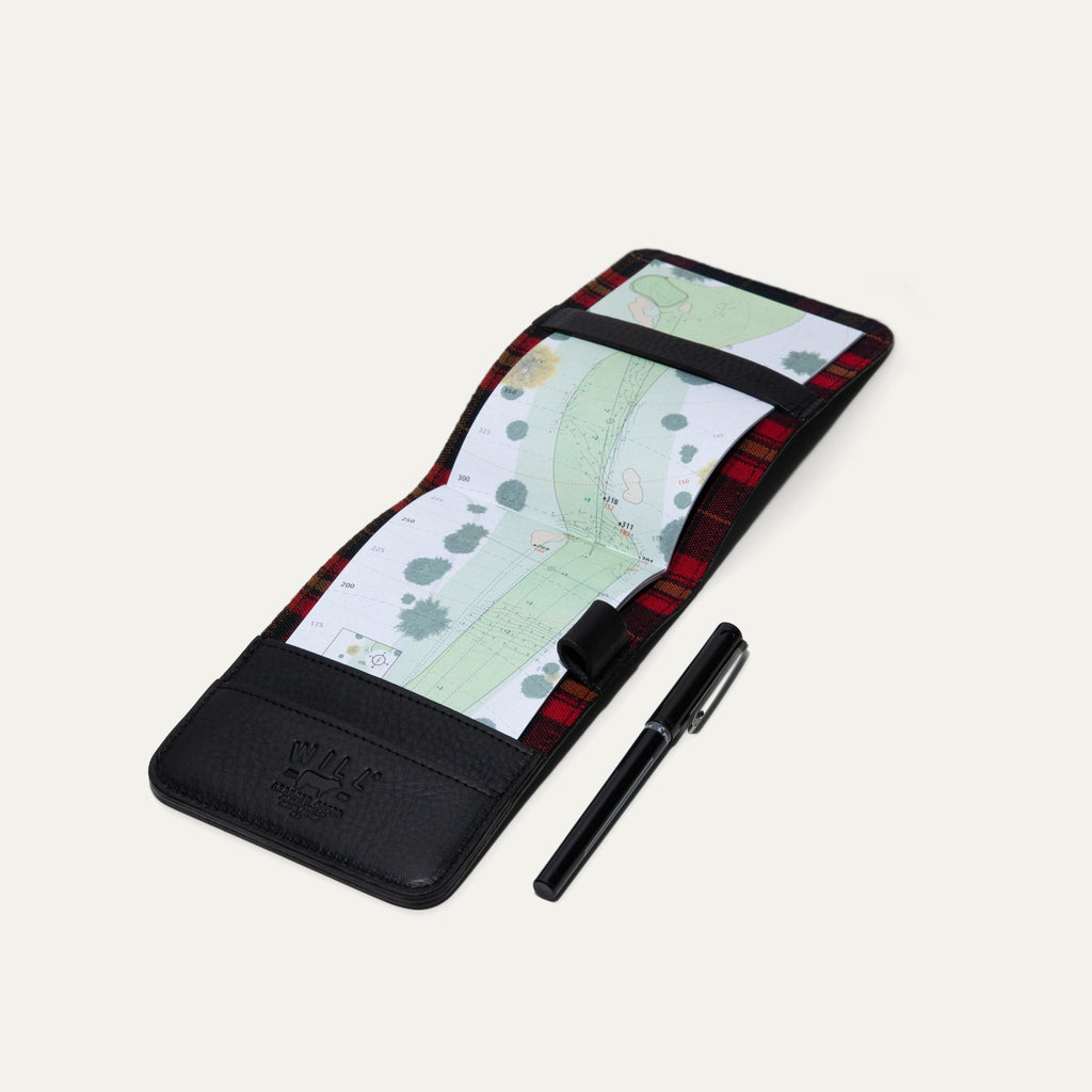 Leather Golf Yardage Book