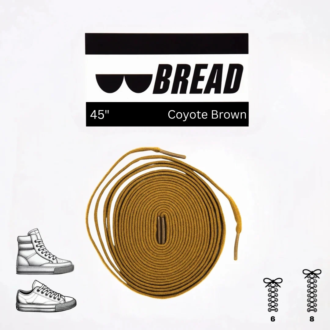 Coyote Brown Shoelaces