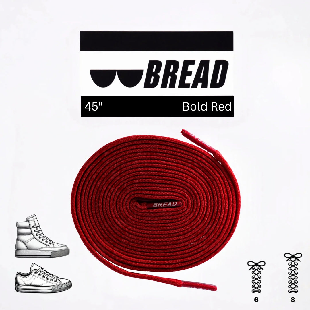 Bold Red Shoelaces