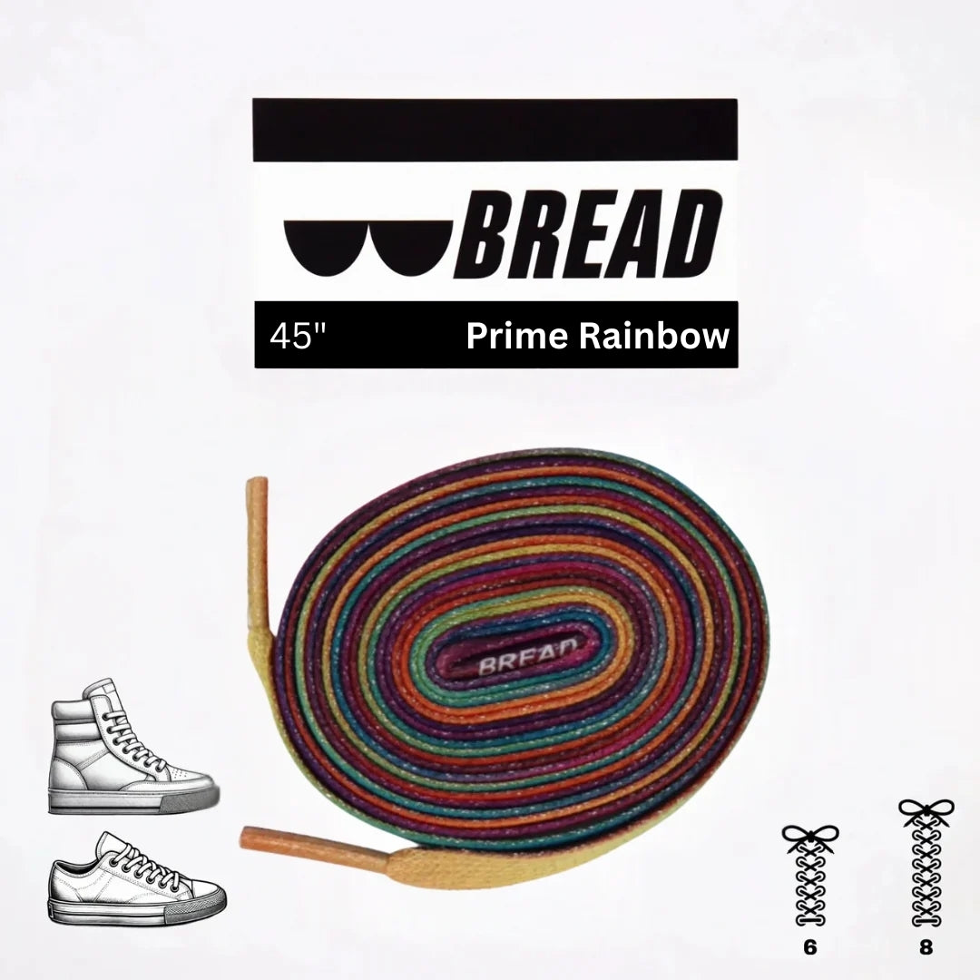 Prime Rainbow Shoelaces