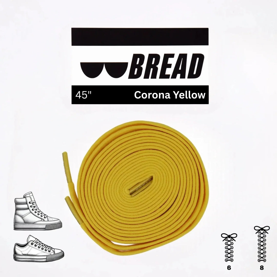 Corona Yellow Shoelaces