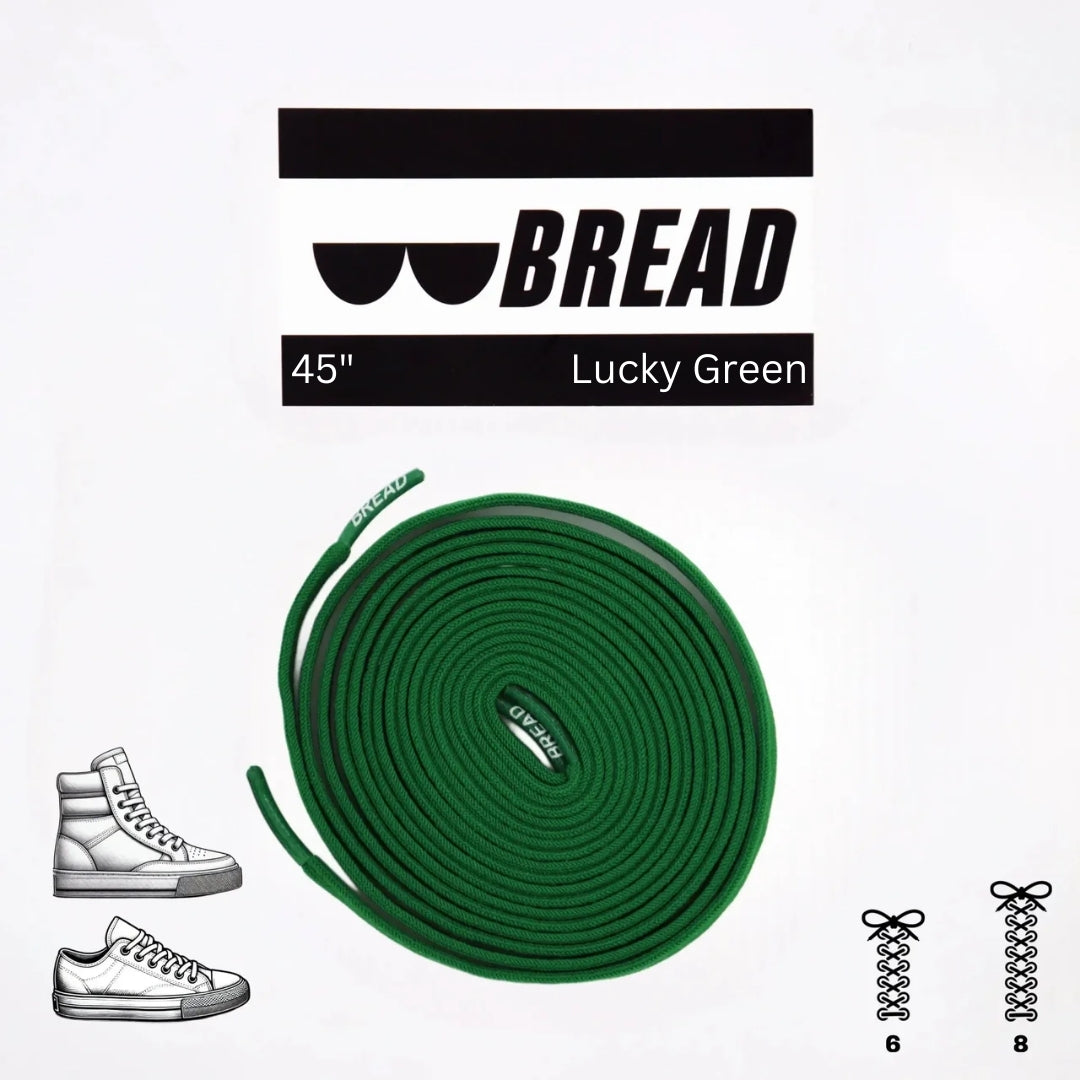 Lucky Green Shoelaces