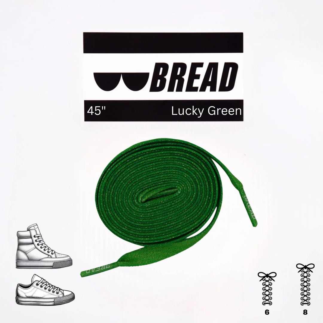 Lucky Green Shoelaces