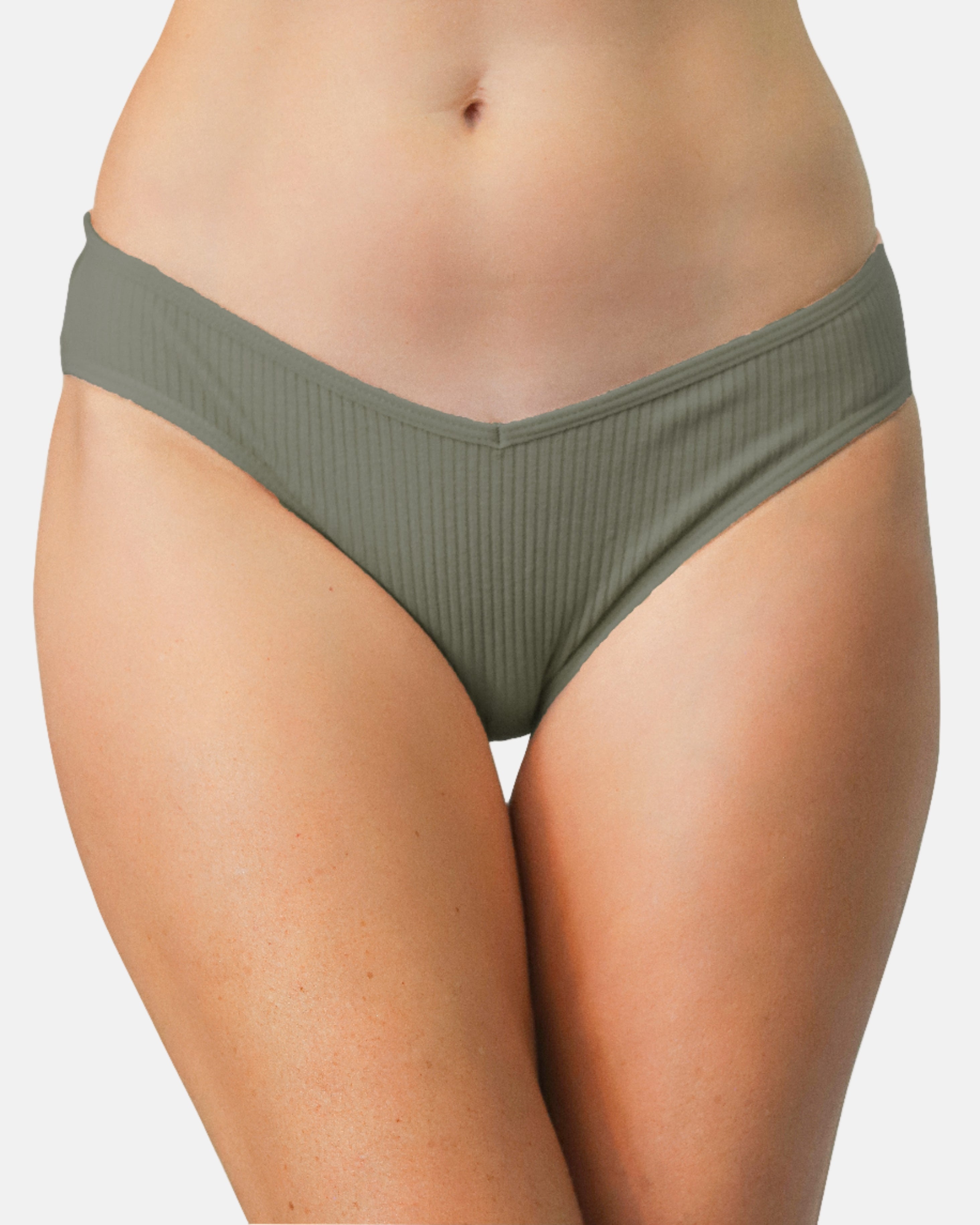 Cotton Rib Bikini Surprise (XS-2X) | 6-Pack