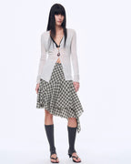 ‘Long Island Vacation’ Wool Blend Knitted Cardigan