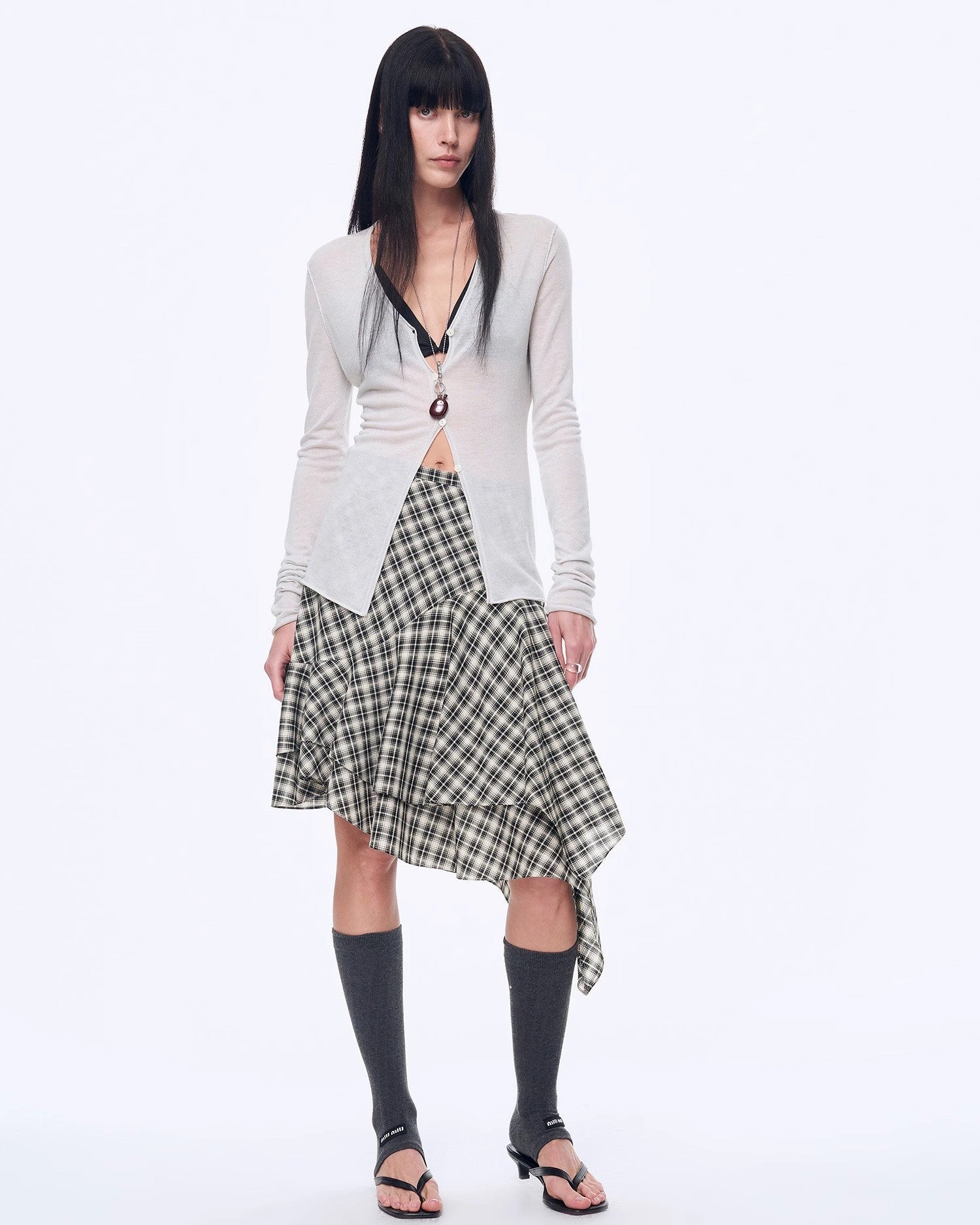 ‘Long Island Vacation’ Wool Blend Knitted Cardigan