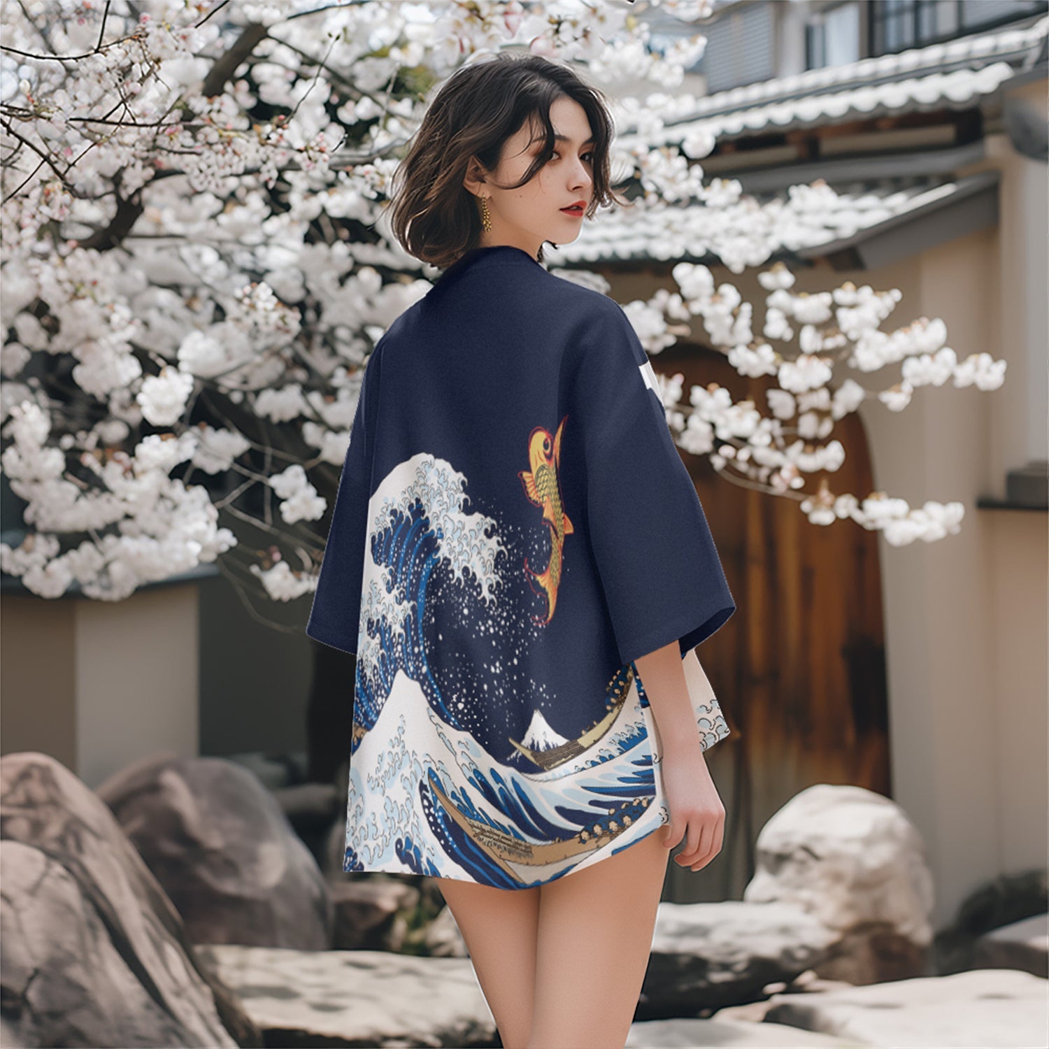 Jumping Koi Kimono | K03