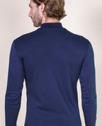 BASIC COTTON Free Spirit Brushed/Fleece Cotton Men's Turtleneck Jumper