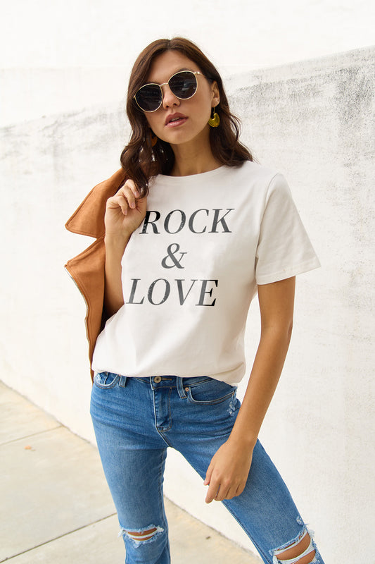 Rock & Love Short Sleeve T-Shirt