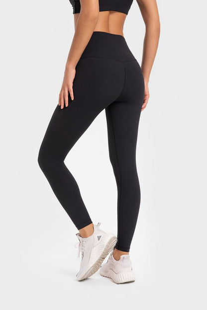 High Stretch Wide Waistband Yoga Leggings