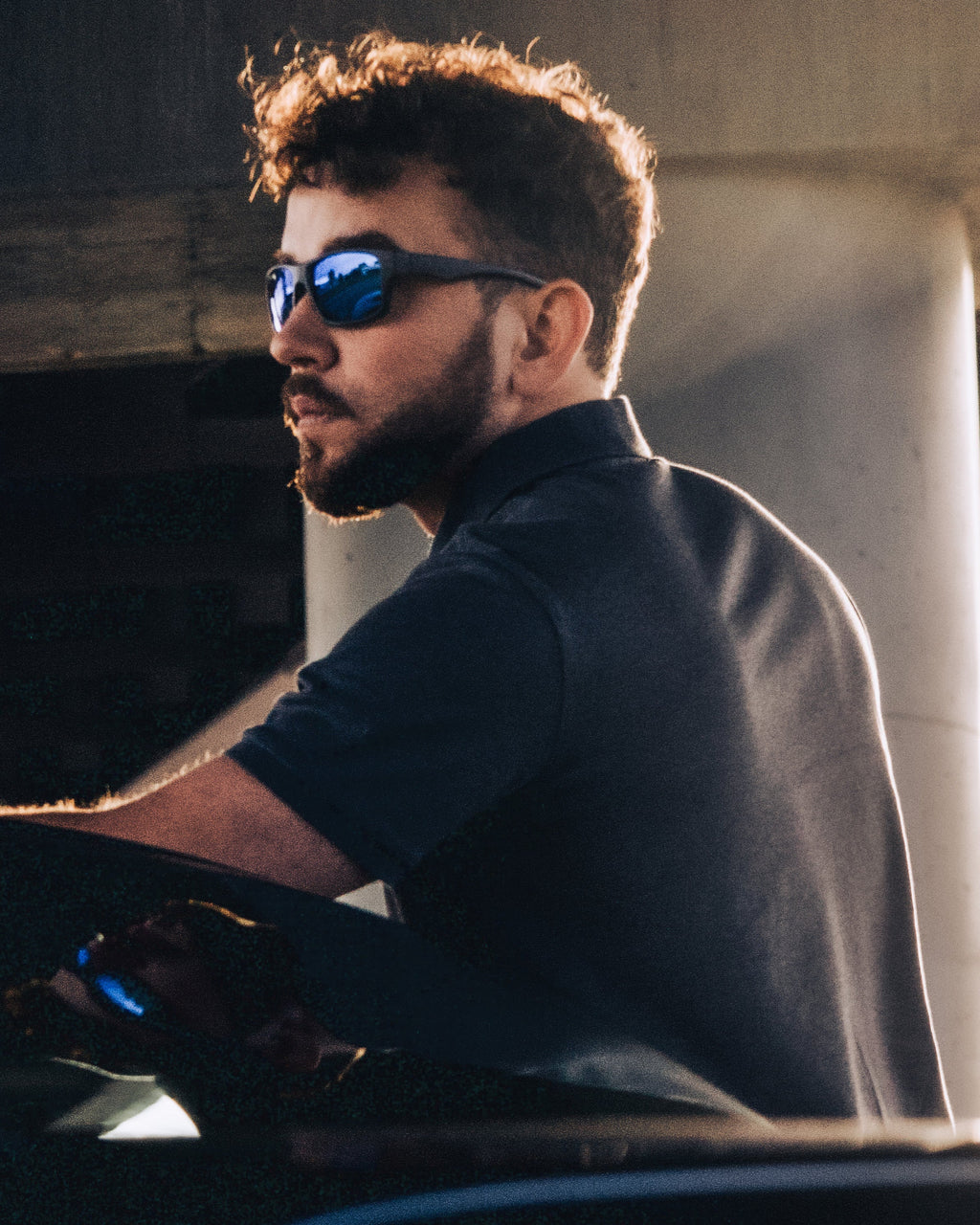 Pompei Floatable Sunglasses | Matte Black/Brown Polarized Hydro
