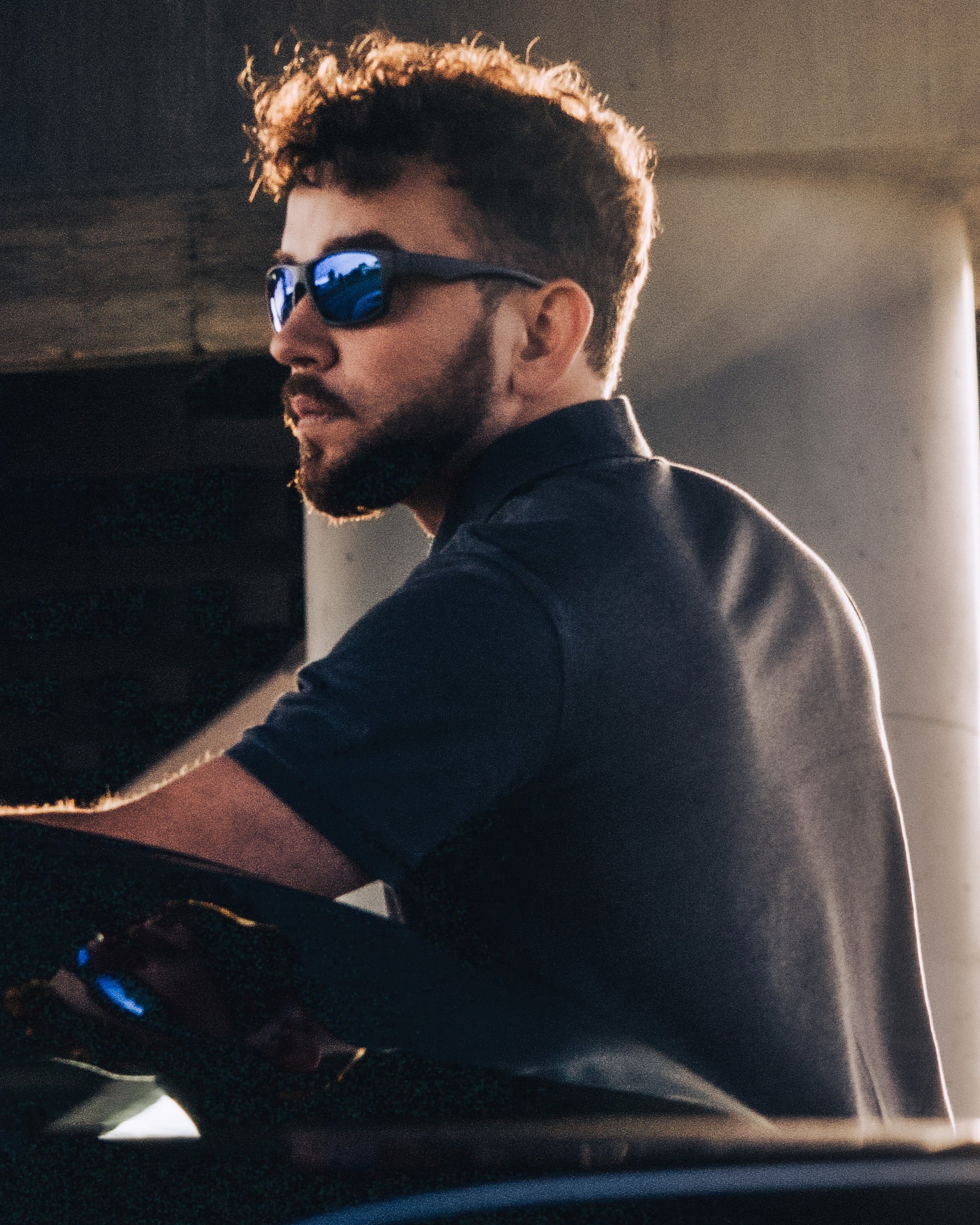 Pompei Floatable Sunglasses | Matte Black/Brown Polarized Hydro