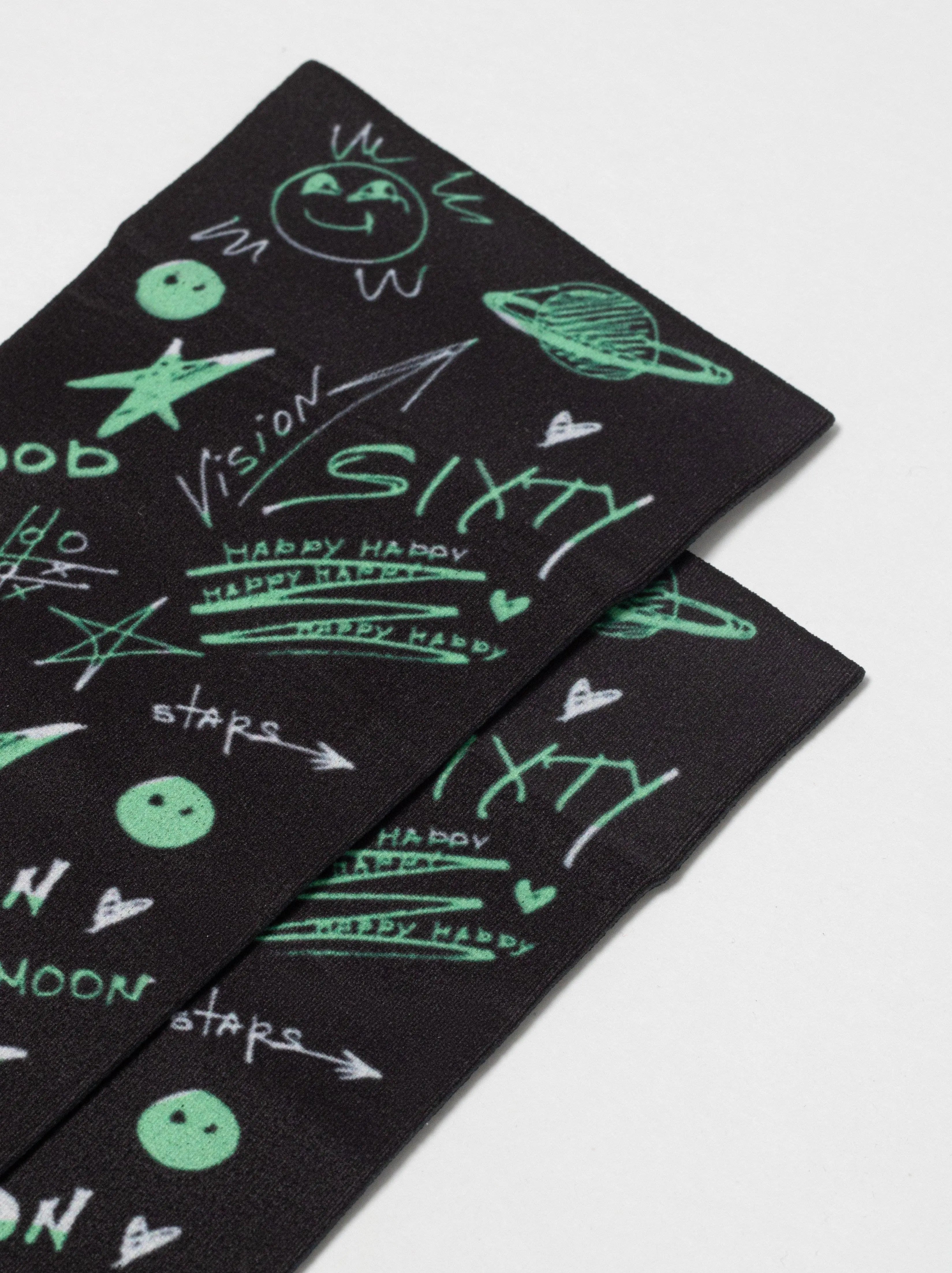 Dense Socks Conte Fantasy 913 'Moon' Pattern