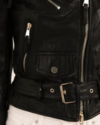 Belt Biker Jacket