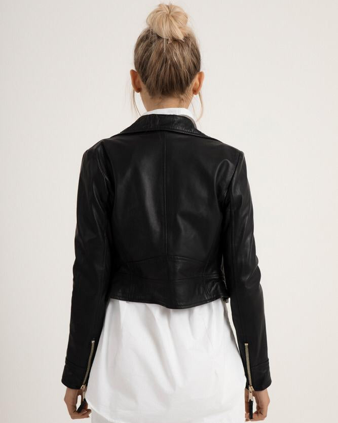Midi Biker Jacket