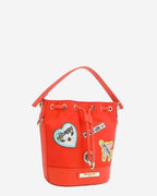 Nicole Lee USA Color Patch Bucket Bag