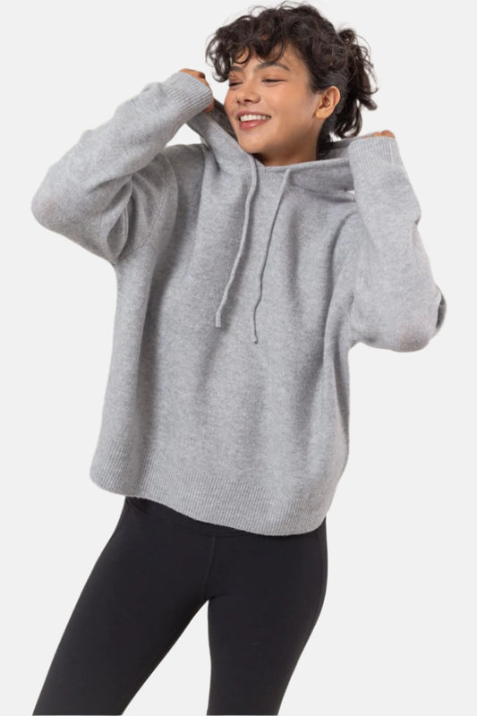 Gray Hooded Sweater