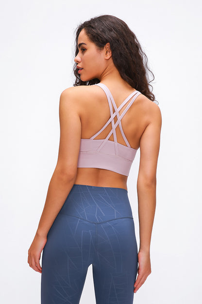 Double X-Straps Sports Bra