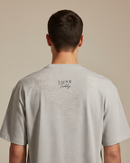 Luxe Teddy Oversized Vintage Green 'LUXE' Boxy Tee | 1021