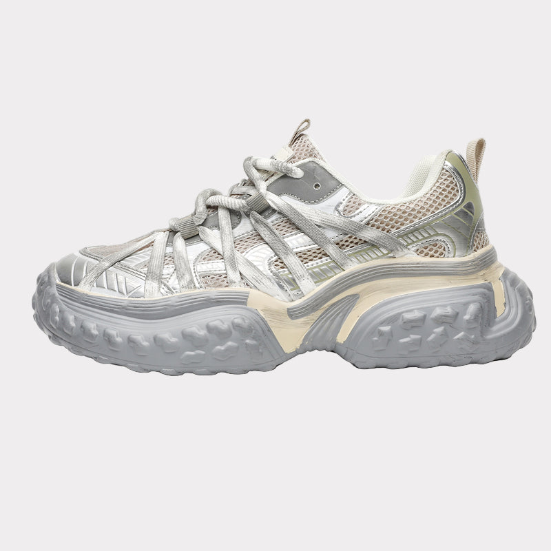 Champagne Tire Sneakers | S8888