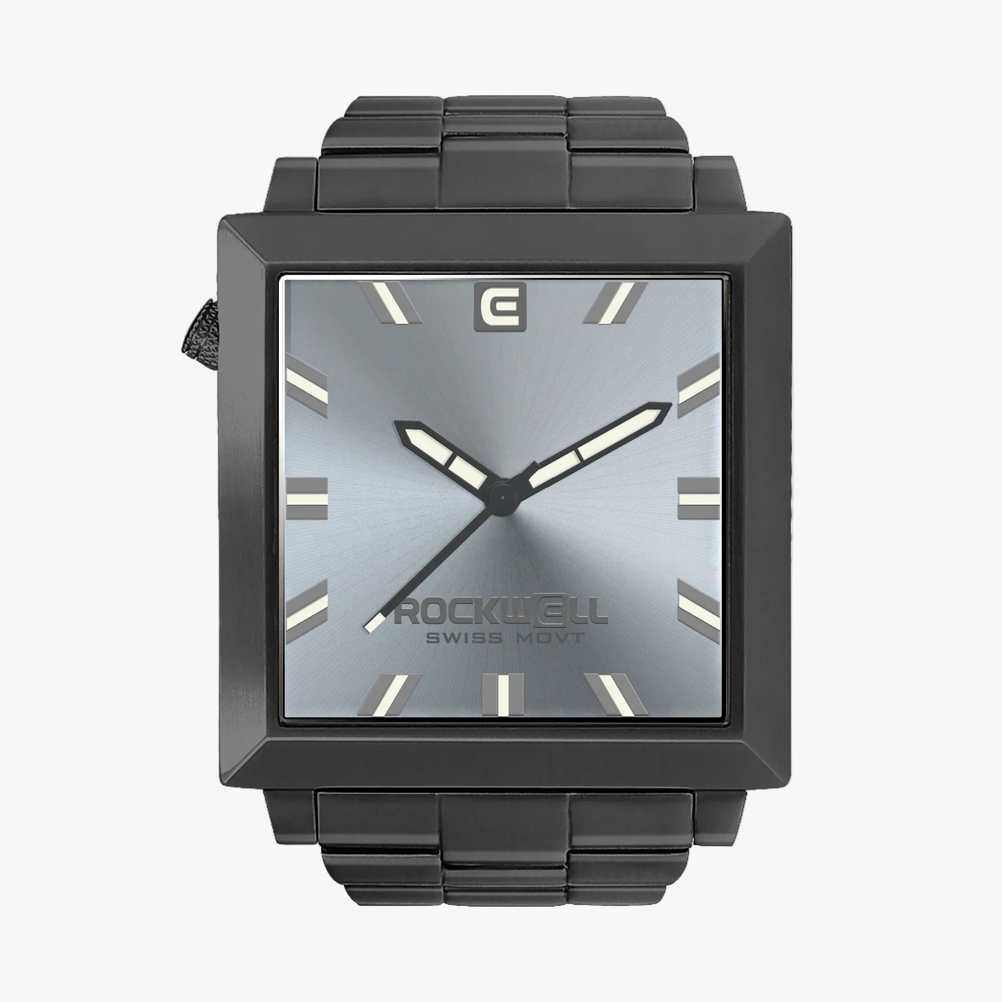 Rockwell Watch 50mm2 in Black and Silver | 2nd Gen