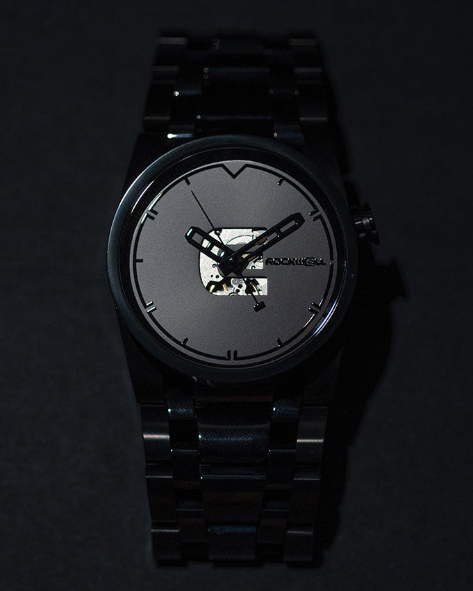 Rockwell 50mm Automatic Watch | Washington Edition Phantom Black