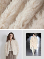 Fireladyfur Tuscan Sheepskin Coat ‘Morning Mist Fairy’