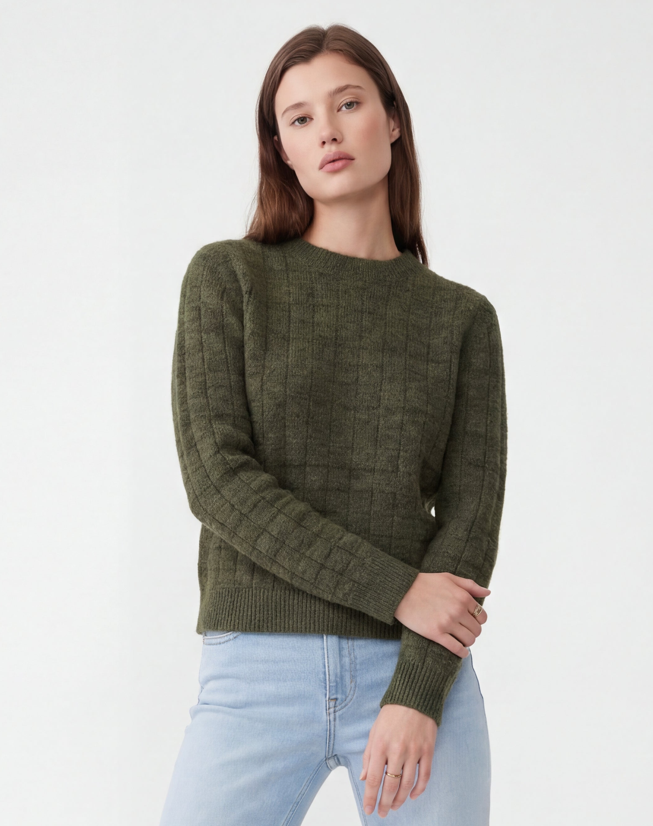 Lani Cashmere Crewneck Sweater